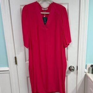 NWT Michelle McDowell Hazel Dress in color carnation. Size XXL.